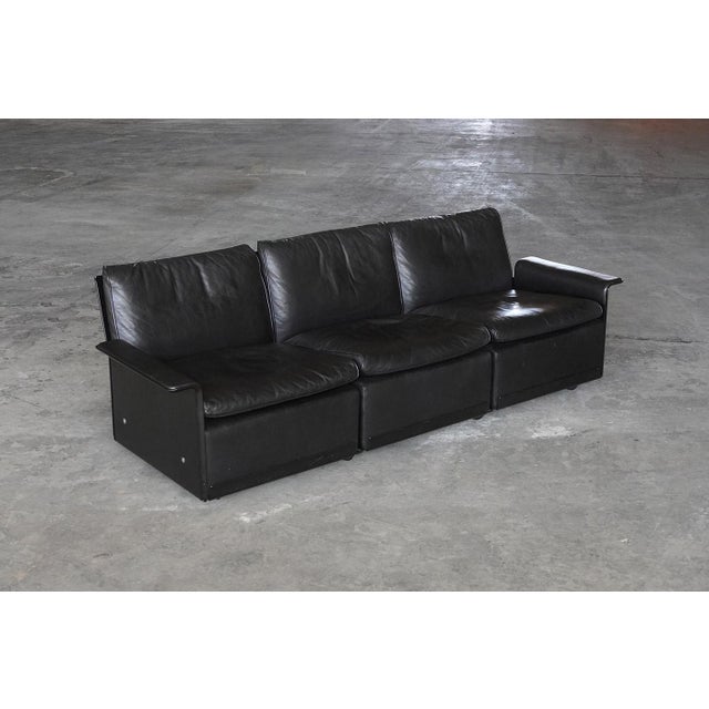 Vintage Three-Seater Sofa by Dieter Rams for Vitsoe, Germany, 1990s For Sale - Image 3 of 10