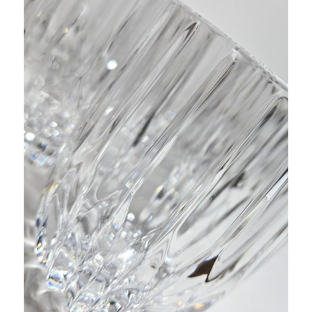 Hollywood Regency Crystal Double Old Fashioned- Set of Six For Sale - Image 10 of 12