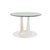 Glass Glass Dining Table with White Base from Cattelan Italia For Sale - Image 7 of 11