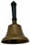 Very Large Size Authentic Antique Late 19th Century American Brass Schoolhouse Bell - 11 Inches Tall For Sale - Image 10 of 18