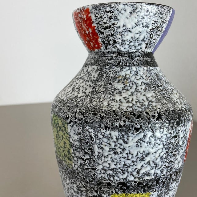 Beige Fat Lava Pottery 575 25 Vase from Bay Ceramics, Germany, 1950s For Sale - Image 8 of 18