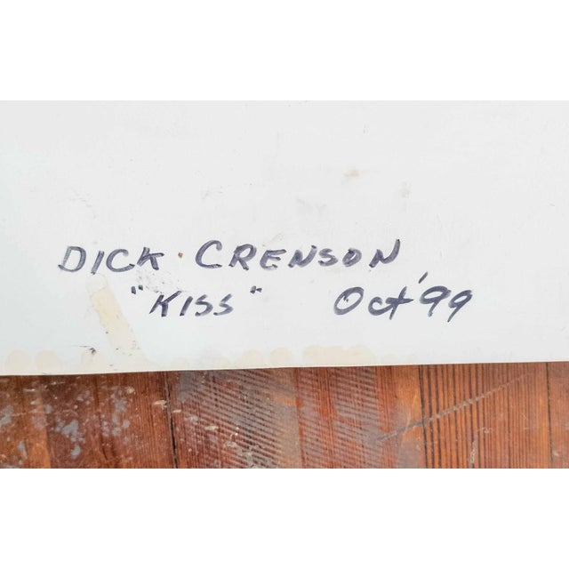 1990's Contemporary Folk Art Wire Art Sculpture by Dick Crenson For Sale - Image 12 of 13