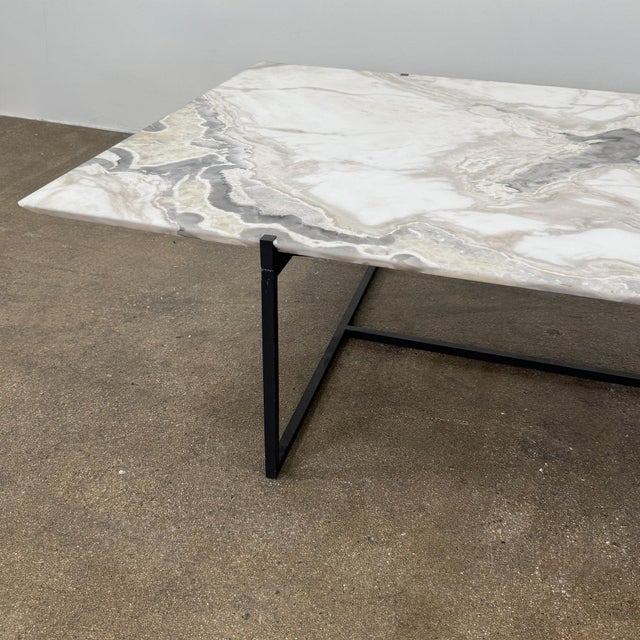 Contemporary Baxter Icaro Rectangular Coffee Table For Sale - Image 3 of 6