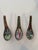 This is a collection of 3 antique Famille Rose Medallion pattern soup spoons. The spoons are hand-painted with a central...