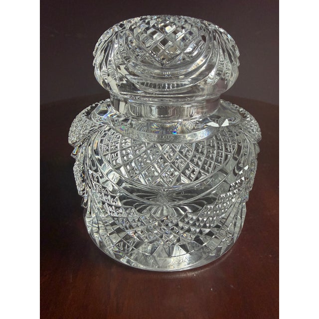 Baccarat Baccarat Extremely Rare Limited Edition Flaubert Ink Well # 242 of 300 Made. Like New Condition. For Sale - Image 4 of 11