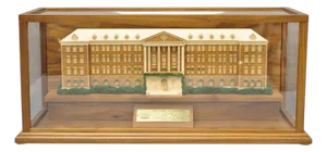 Late 20th Century The Culinary Institute of America Mixed Wood Award Model for Dr John Connolly