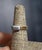 Vintage Artisan Hand Crafted Sterling Silver 14k Gold Modern Ring Sz 5.75 For Sale - Image 15 of 17
