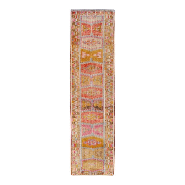 Galerie Shabab Collection Mid-20th Century Turkish Anatolian Runner For Sale