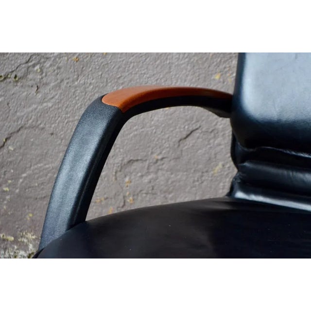 Beige Italian Desk Chair from ICF de Padova For Sale - Image 8 of 18