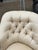 Victorian Sofa with Buttoned Back, Cabriole Legs & Brass Castors For Sale - Image 11 of 18