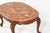 Brown Vintage Louis XV Style Coffee Table with Marble Top For Sale - Image 8 of 16