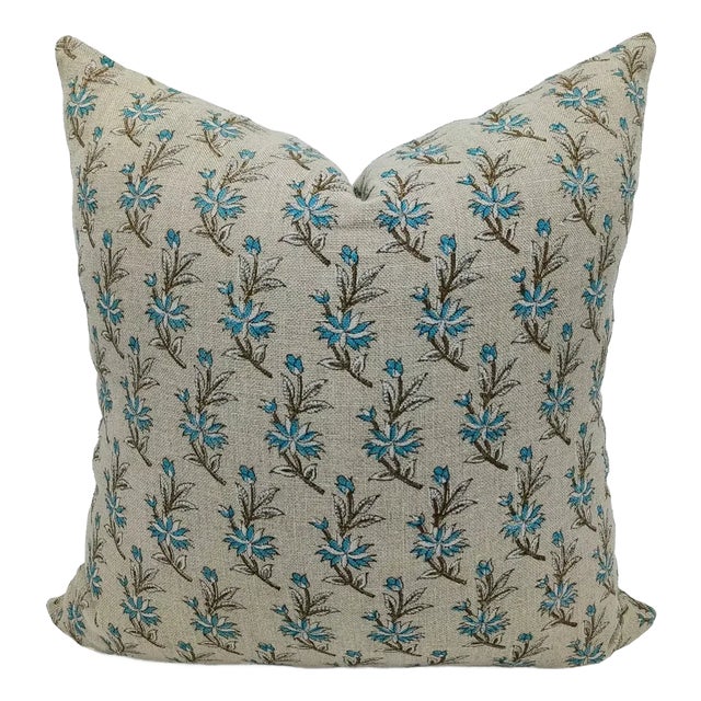 Fabdivine Floral Home Decor Cushion Cover 18x18 Inch - Deepika For Sale