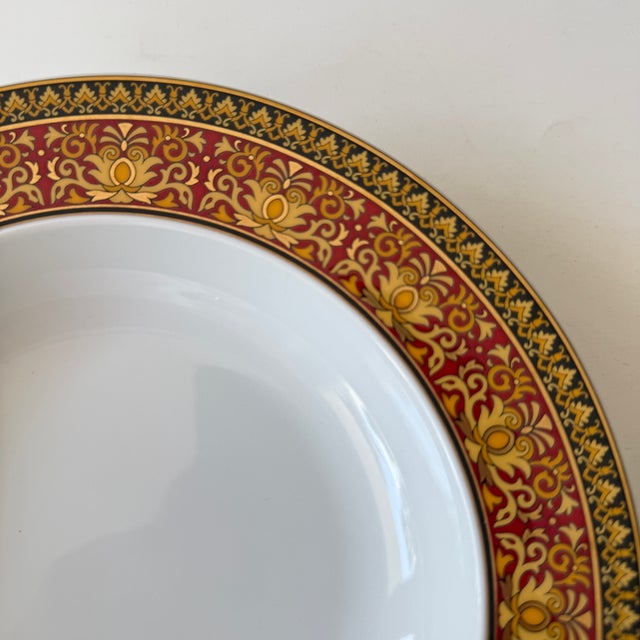 2000 - 2009 Medusa Rim Soup Plate by Versace for Rosenthal, 1990s For Sale - Image 5 of 6
