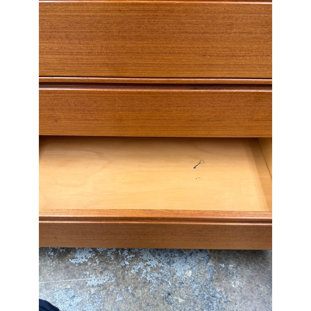 Nils Jonsson for Torring Møbelfabrik Five Drawer Dresser, Circa 1960's For Sale - Image 9 of 12