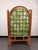 Mid 20th Century Bamboo Wingback Chair For Sale - Image 4 of 5