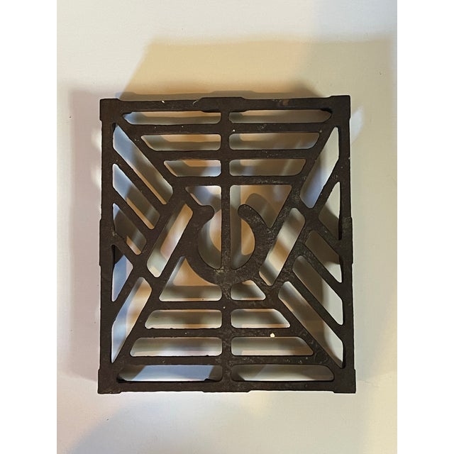 Antique Cast Iron Trivet For Sale In Jacksonville, FL - Image 6 of 8
