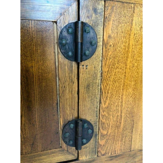 Brown 19th Century Ming Dynasty Style Huanghuali Altar Cabinet or Sideboard For Sale - Image 8 of 11