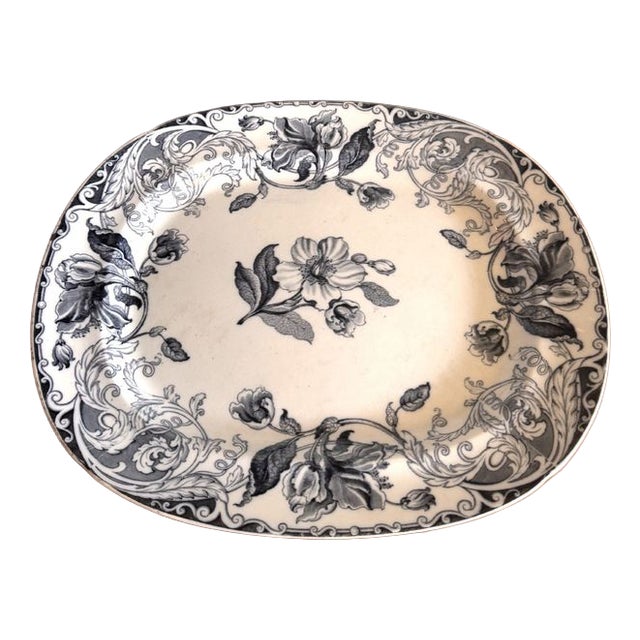 Antique Victorian Meat Platters, 1890, Set of 2 For Sale