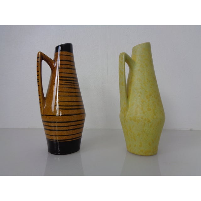 Ceramic Ceramic Vases by Heinz Siery for Scheurich, 1958, Set of 2 For Sale - Image 7 of 18