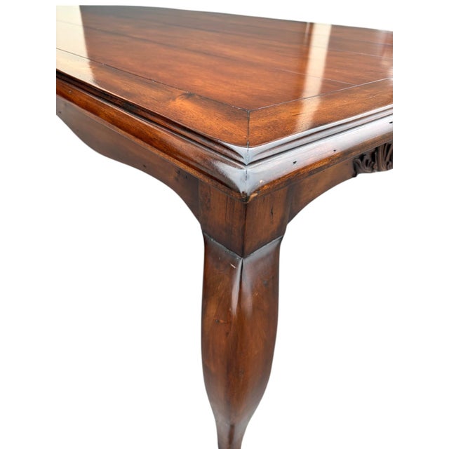 Jonathan Charles Attributed French Dining Table For Sale - Image 11 of 12