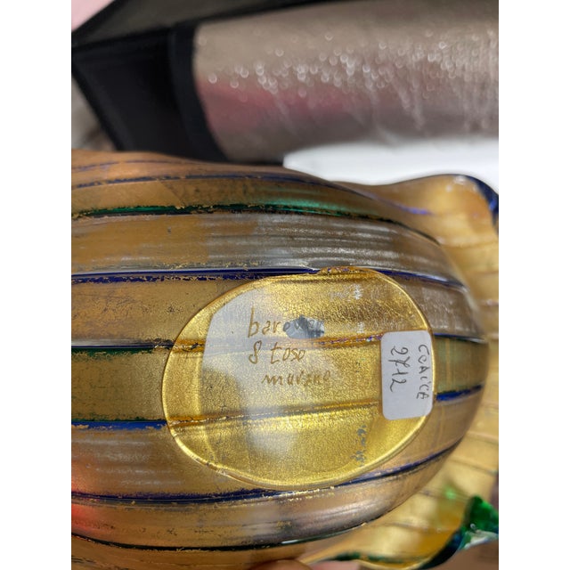 1970s Corinth Bowl by Ercole Barovier for Barovier & Toso, 1970s For Sale - Image 5 of 6