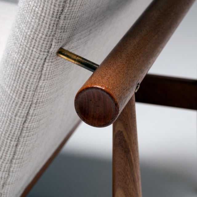 Model FD 137/1 Lounge Chairs by Finn Juhl for France & Søn, 1960s, Set of 2 For Sale - Image 9 of 16