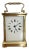 Antique Victorian French Brass Carriage Clock, 1880 For Sale