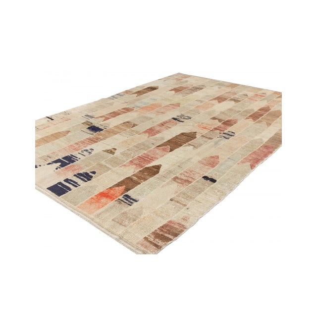 Faded Large Piled Turkish Wool Rug - 8`4" X 11`10" For Sale - Image 4 of 6