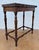 Spanish Carved Oak Games Table with Original Green Felt, 1920s For Sale - Image 12 of 13