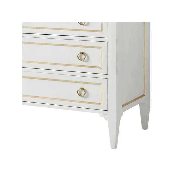 Classic White Painted Dresser For Sale - Image 4 of 6