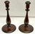 Early 1900's Turned Wood Candlesticks With Baluster Form Body- A Pair For Sale In West Palm - Image 6 of 12