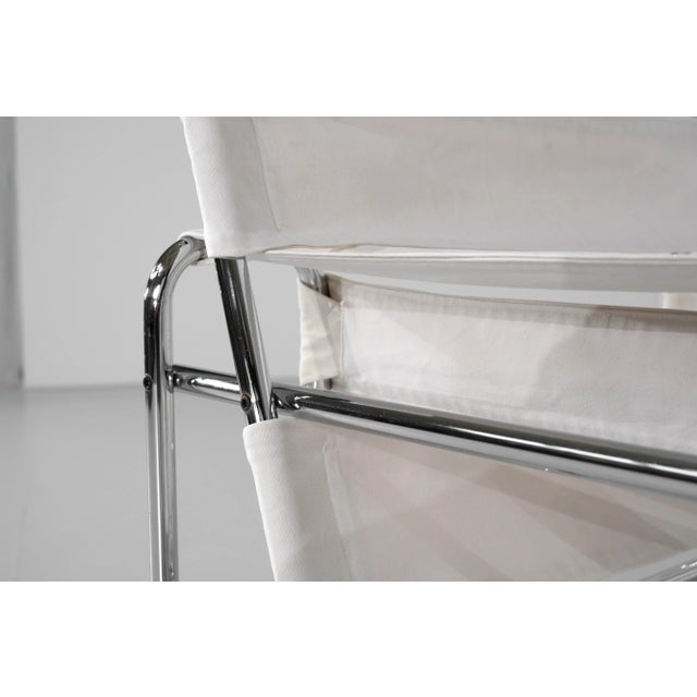 Beige B3 Wassily Armchair in Fabric by Marcel Breuer for Bononia, Italy, 1925 For Sale - Image 8 of 18