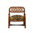 Not Yet Made - Made To Order Bridget Armchair in Stained Rattan with Plywood and HR Foam by Popus Editions For Sale - Image 5 of 7