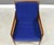1960s 1960s Kipp Stewart for Directional Walnut and Cane Lounge Chair For Sale - Image 5 of 8