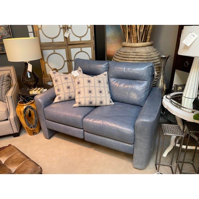 Transitional Chelsea Motion Loveseat For Sale - Image 3 of 3