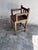Brutalist Oak Childrens Chair, 1960s For Sale - Image 8 of 10