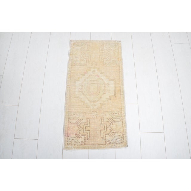 Handmade wool carpet in Turkish Anatolia , Vintage Oushak Rug,Turkish Vintage Anatolian Rug, Handmade wool Rug . One Of...