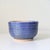Ceramic Signed Wabi Sabi Studio Pottery Bowl in Deep Periwinkle Blue Glaze & Wheel-Thrown Texture For Sale - Image 7 of 15