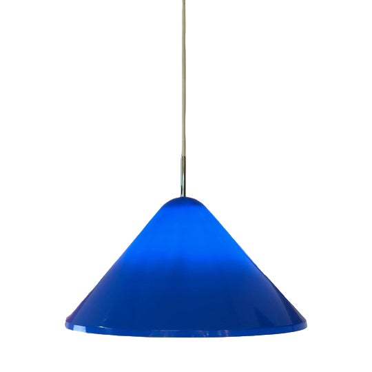 Model Apollo Hanging Lamp Blue Plastic from Nordisk Solar For Sale