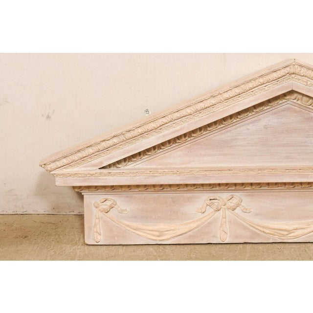 Mid 20th Century Neoclassic Style Hanging Pediments - a Pair For Sale - Image 11 of 11