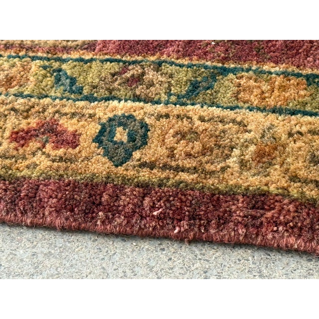 8ft2in × 10ft2in Sultanabad Design Wool Area Rug For Sale - Image 10 of 12