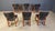 Wood Vintage Spanish Leather and Wood Dining Chairs, 1970s, Set of 6 For Sale - Image 7 of 16