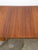 1960s Mid Century Modern Dining Table Walnut Folding Extensol Compact Extension Leaf 4 For Sale In Sacramento - Image 6 of 10