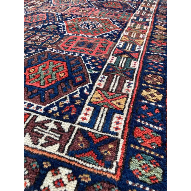 Antique Kurdish Rug, 1890s For Sale - Image 9 of 18