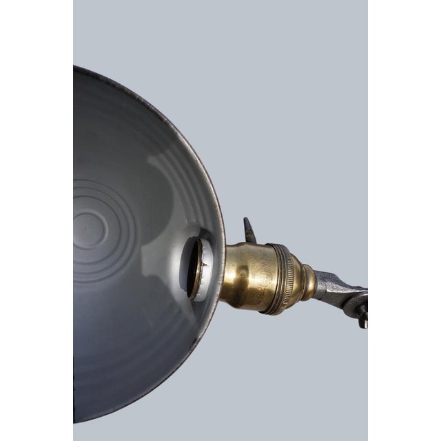 Ceiling Lamp with Hubble Socket and Shade from O.C.White, 1930 For Sale - Image 4 of 11