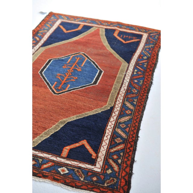 1950s Minimalist Tribal Rug - 4.4 X 6.6 For Sale - Image 9 of 11