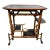 Lacquer Burnt Bamboo Side Table Aesthetic Movement For Sale