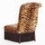 Victorian A French Lounge Chair With Faux Tiger Upholstery, 19th C. For Sale - Image 3 of 6