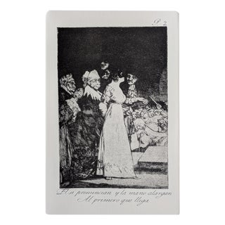 Francisco de Goya, Los Caprichos, Plate 2, Etching For Sale