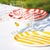 Contemporary Lido Dinner Plate (Set of 4) - Yellow For Sale - Image 3 of 4